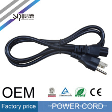 Precio de fábrica SIPU EE. UU. Cable de alimentación de alta calidad EE. UU. Cable de alimentación del ordenador portátil enchufe